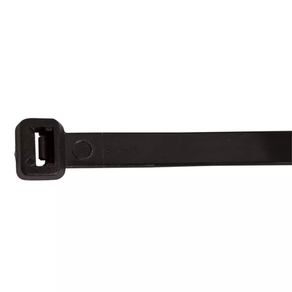 Tracon Kábelkötegelő, normál, fekete, 250×4.8mm, 251PR Tracon Kábelkötegelő, normál, fekete, 250×4.8mm, 251PR