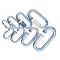 Tracon CSKARA10 Karabiner, csavaros, acél