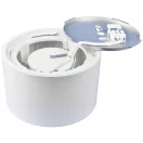 Tracon Kerek LED fali világítótest állítható színhőmérséklettel, DLFTRIO25W