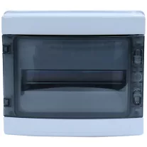   Tracon falon kívüli kiselosztó IP65, 1×12 modul, EDFKIP65N121