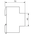 Tracon túlfeszültség levezető, T1+T2 AC típusú, egybeépített, ESPD1+2-50-1P Tracon túlfeszültség levezető, T1+T2 AC típusú, egybeépített, ESPD1+2-50-1P