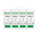 Tracon túlfeszültség levezető, T2 AC típusú, cserélhető betéttel, ESPD2-40-4P Tracon túlfeszültség levezető, T2 AC típusú, cserélhető betéttel, ESPD2-40-4P