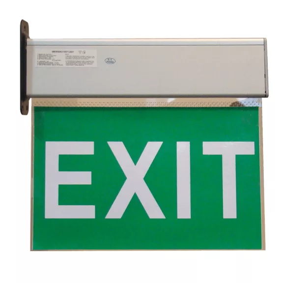 Tracon EXIT-02-J Élvilágítós LED kijáratjelző ragasztható piktogramokkal Tracon EXIT-02-J Élvilágítós LED kijáratjelző ragasztható piktogramokkal