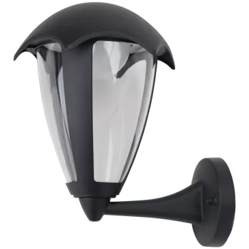 Tracon LED-es kültéri fali lámpa, álló karos, GARU8W