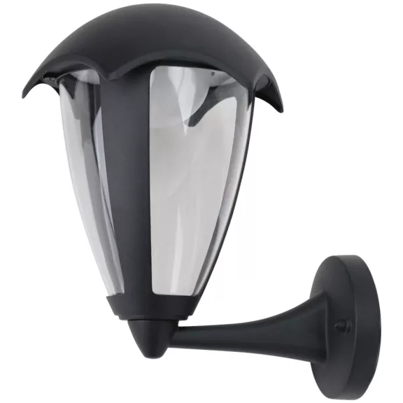 Tracon LED-es kültéri fali lámpa, álló karos, GARU8W Tracon LED-es kültéri fali lámpa, álló karos, GARU8W
