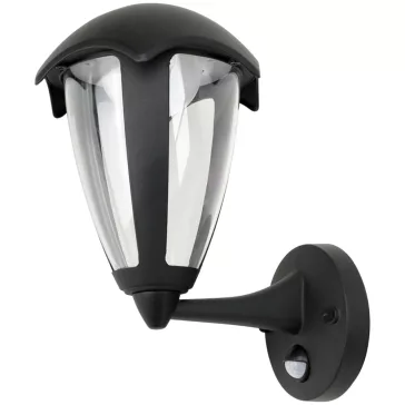   Tracon LED kültéri fali lámpa mozg.érz.álló kar, GARUM8W