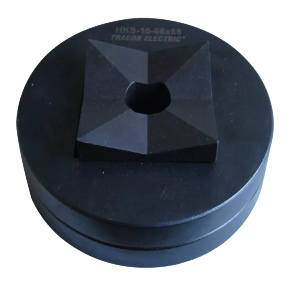 Tracon Kivágó szerszámfej 48×48mm keretméretű táblaműszerekhez, HKS-15-43X43 Tracon Kivágó szerszámfej 48×48mm keretméretű táblaműszerekhez, HKS-15-43X43