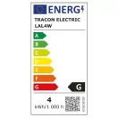 Tracon LAL4W LED asztali lámpa, szabályozható fényerő és színhőmérséklet