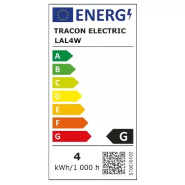   Tracon LAL4W LED asztali lámpa, szabályozható fényerő és színhőmérséklet