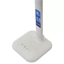 Tracon LALD4W LED asztali lámpa, szabályozható fényerő és színhőmérséklet, LCD kijelző