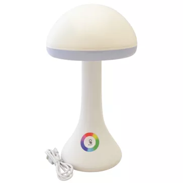 Tracon LALG3W Gomba formájú LED dekor asztali lámpa