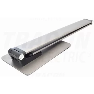 Tracon LALUSBM10W Fém asztali LED lámpa USB porttal