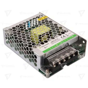   Tracon fémházas beltéri led tápegység 0-6,3A-ig 75W-os 12V DC, LDCV-75-12