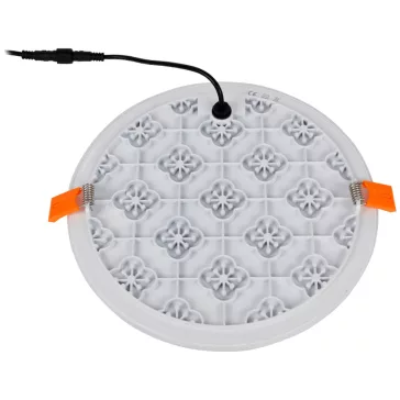   Tracon Védett, beépíthető LED mélysugárzó, kerek, LED-DLIP-20NW