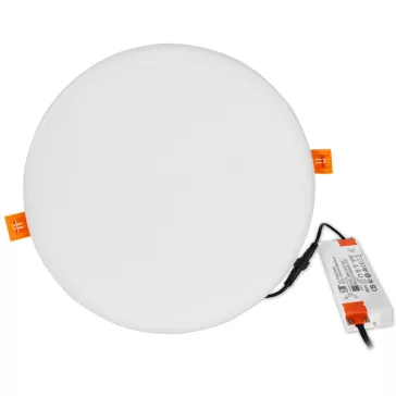   Tracon Védett, beépíthető LED mélysugárzó, kerek, LED-DLIP-6NW