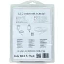 Tracon LED szalag szett, kültéri RGB IP54, LED-SET-K-RGB Tracon LED szalag szett, kültéri RGB IP54, LED-SET-K-RGB