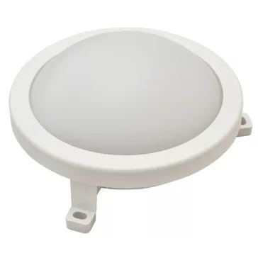   Tracon LHLMK12NW Műanyag házas LED hajólámpa, kerek forma