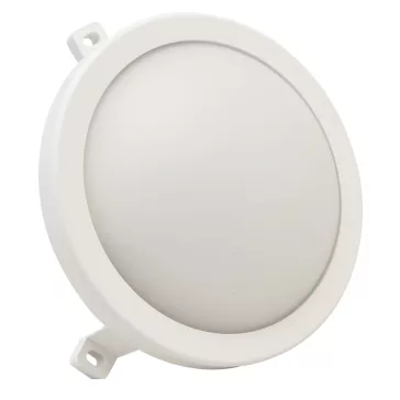   Tracon LHLMK12NW Műanyag házas LED hajólámpa, kerek forma