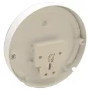 Tracon LHLMKS15NW Műanyag házas LED hajólámpa ezüst kerettel, kerek