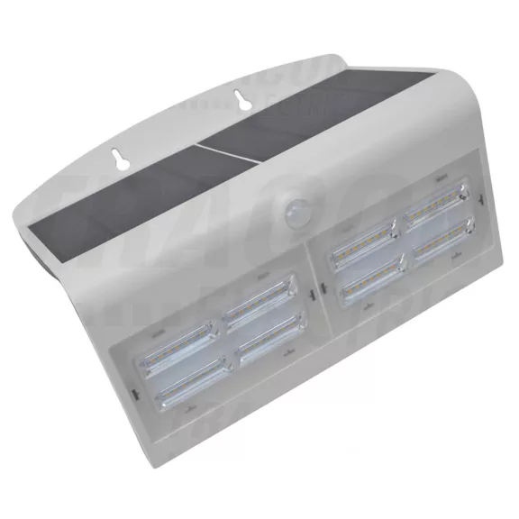 Tracon napelemes reflektor 7W 800lm 4000K IP65 fehér, LSLBW7W Tracon napelemes reflektor 7W 800lm 4000K IP65 fehér, LSLBW7W