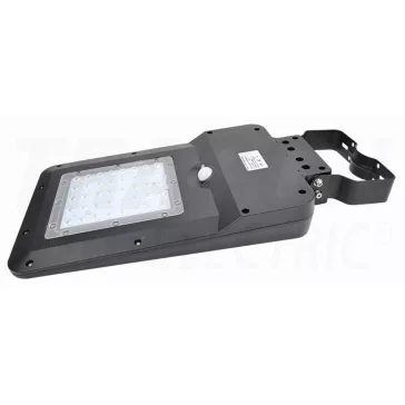   Tracon napelemes reflektor utcai 15W 1600lm 4000K IP65 fekete, LSLS15W