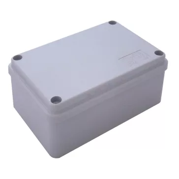   Tracon Falon kívüli kötődoboz sima oldalfallal teli fedéllel 120x80x50mm, MED12085