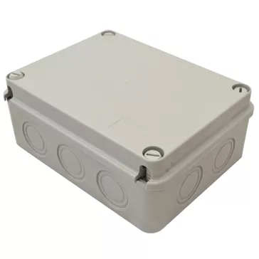 Tracon Falon kívüli kötődoboz könnyített oldalfallal elektronikai teli fedéllel 190x145x80mm, M