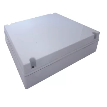   Tracon Falon kívüli kötődoboz sima oldalfallal teli fedéllel 380x300x120mm, MED383012