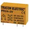 Tracon Print relé 2xCO érintkező 5A 24V DC, PR24-2V
