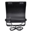 Tracon aszimmetrikus LED reflektor fekete 150W 20250lm 4000K IP65, RHISA150W