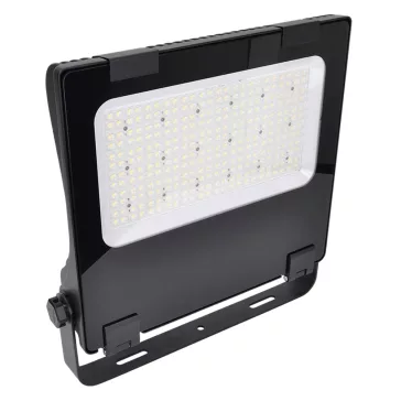   Tracon aszimmetrikus LED reflektor fekete 240W 32400lm 4000K IP65, RHISA240W