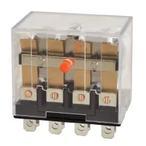   Tracon Teljesítmény relé 4 CO váltóérintkező 10A-es 24V-os DC, RL14-24DC