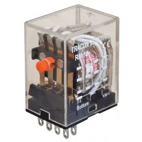   Tracon Miniatűr relé 4xCO váltóérintkező 3A-es 110V-os AC, RM14-110AC