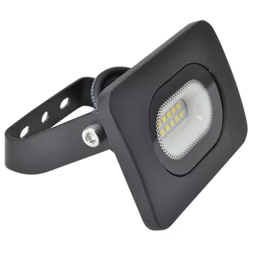 Tracon LED reflektor fekete 10W 750lm 4000K IP65, RSMDL10