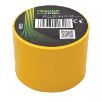 Tracon  S50 Szigetelőszalag, sárga