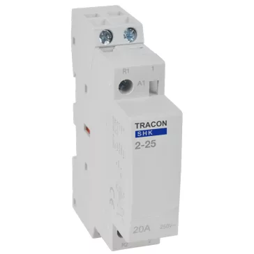 Tracon Installációs moduláris kontaktor, SHK2-25