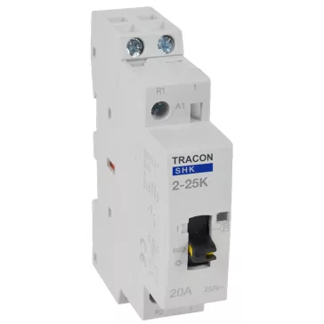 Tracon Installációs moduláris kontaktor, SHK2-25K