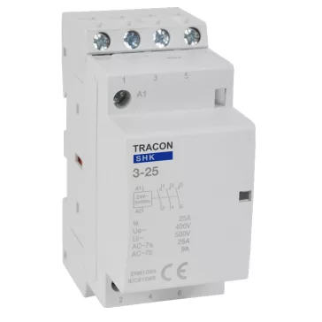 Tracon Installációs moduláris kontaktor, SHK3-25