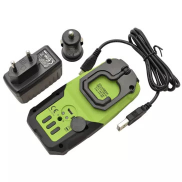   Tracon elemlámpa, LED, USB töltő kimenettel, akkumulátoros, STLUSB2W