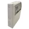 Tracon Ipari elosztó doboz szerelősínnel 11 modul, 300×230×115mm, IP55, TDB302210