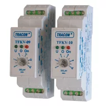   Tracon Védőrelé, feszültségfigyelő relé 1 és 3 fázisra,Umin=160V, 0-10s, 5A/250V AC, TFKV-10