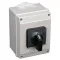 Tracon Tokozott közvetlen Y-D motor főkapcsoló, 20A, 5.5kW, 48x48mm, TKM-20/CT65