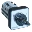 Tracon Tokozatlan Dahlander motor főkapcsoló, 25A, 7.5kW, 48x48mm, TKM-25/D