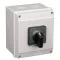 Tracon Tokozott dahlander motor főkapcsoló, 25A, 7.5kW, 48x48mm, TKM-25/DT65