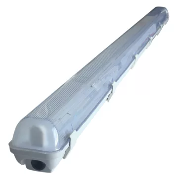  Tracon Védett lámpatest LED csövekhez, egyoldalas betáp, TLFVLED106
