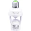 Tracon Beltéri Beltéri mozgásérzékelő adapter, infra, E27 foglalatba, TMB-E50