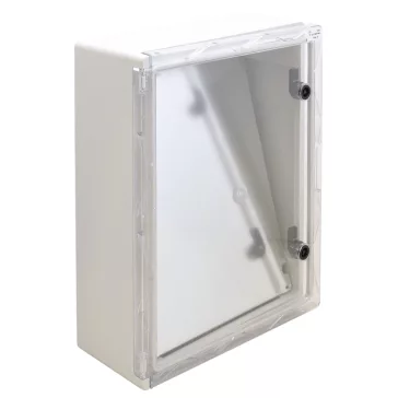   Tracon TME504018T Műanyag elosztószekrény átlátszó ajtóval 500x400x175mm, IP65
