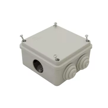   Tracon Falon kívüli kötődoboz könnyített oldalfallal 100x100x50mm, TQBY10105
