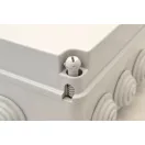Tracon falon kívüli kötődoboz lépcsős átvezetővel 310x230x130mm, TQBY312313 Tracon falon kívüli kötődoboz lépcsős átvezetővel 310x230x130mm, TQBY312313