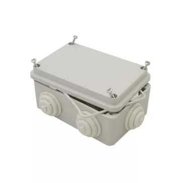   Tracon falon kívüli kötődoboz lépcsős átvezetővel 80x120x50mm, TQBY8125